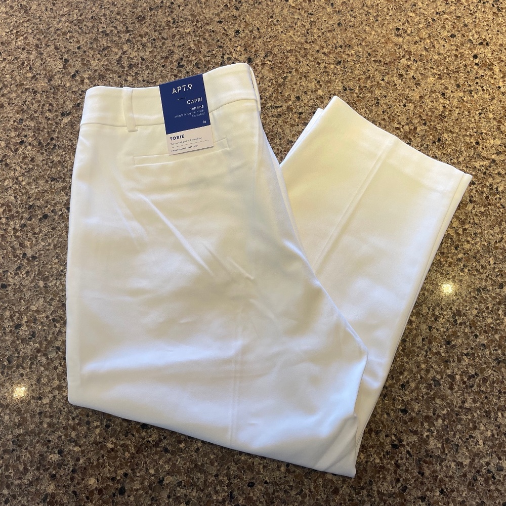 NWT Apt. 9 Torie Women's Capri